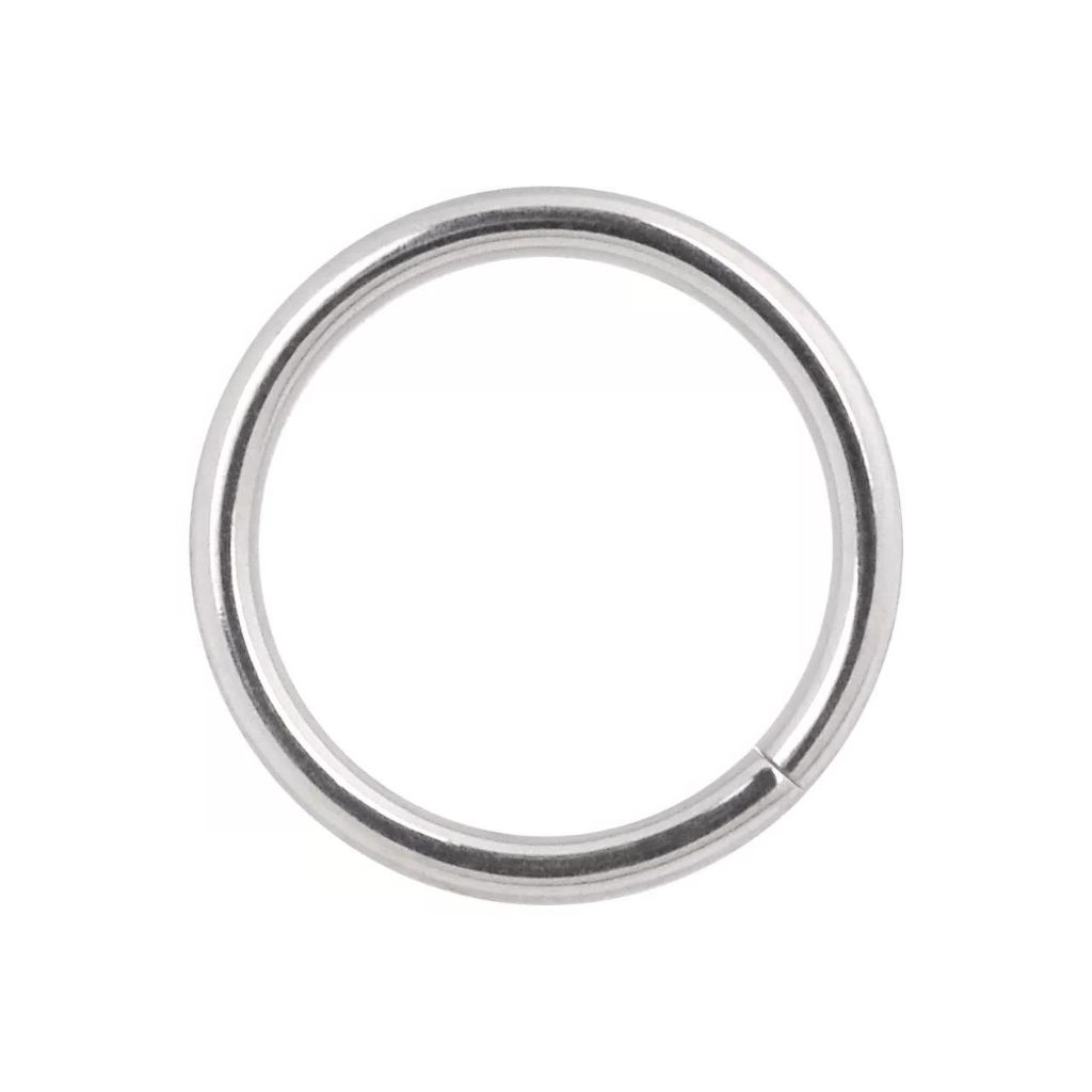 S/Steel Continuous Nose Rings