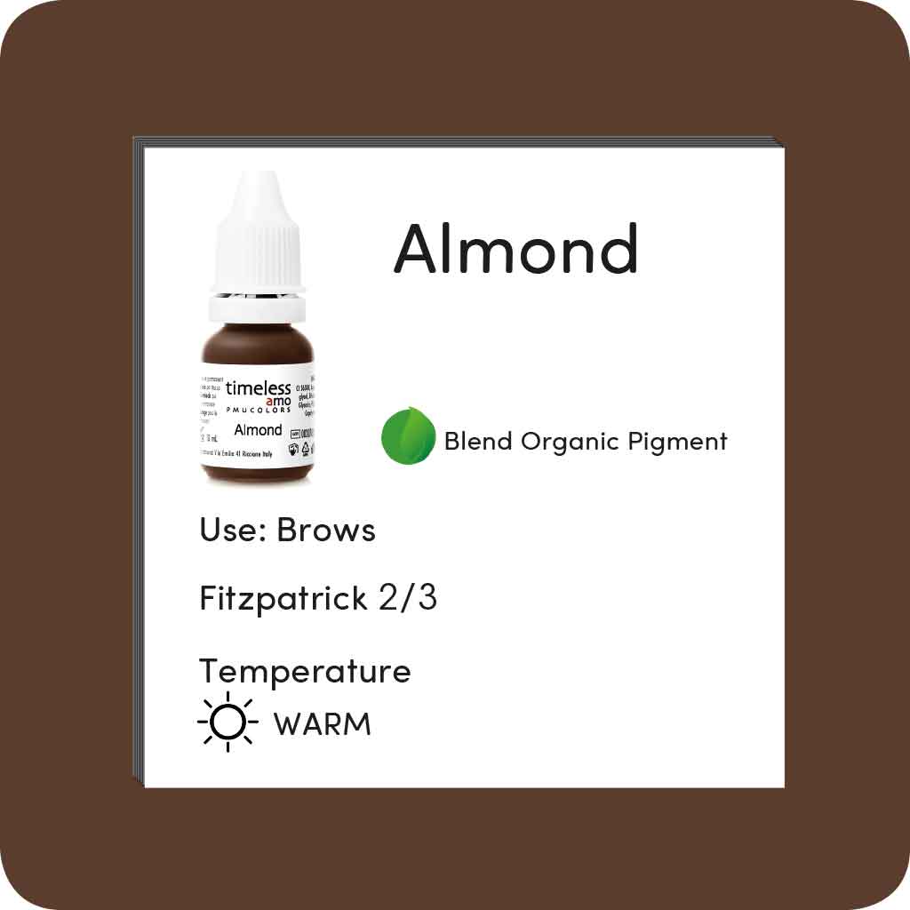 Timeless PMU Colors | Almond 10ml AMO