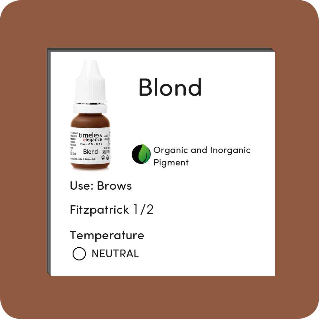 Timeless PMU Colors |  Blond 10ml Elegance