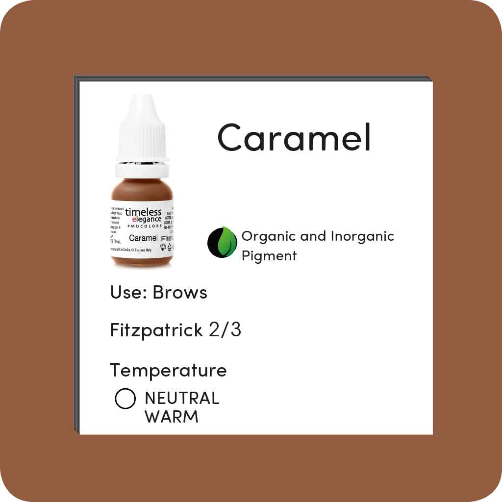 Timeless PMU Colors |  Caramel 10ml Elegance