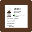 Timeless PMU Colors | Ebony Brown 10ml Elegance