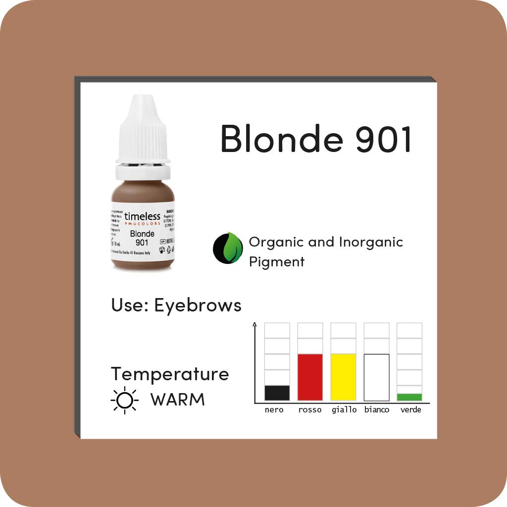 Timeless Colori PMU | BLONDE 901 10ml