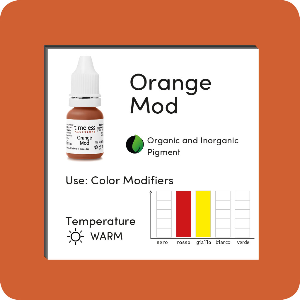 Timeless Colori PMU | ORANGE MODIFIER 10ml