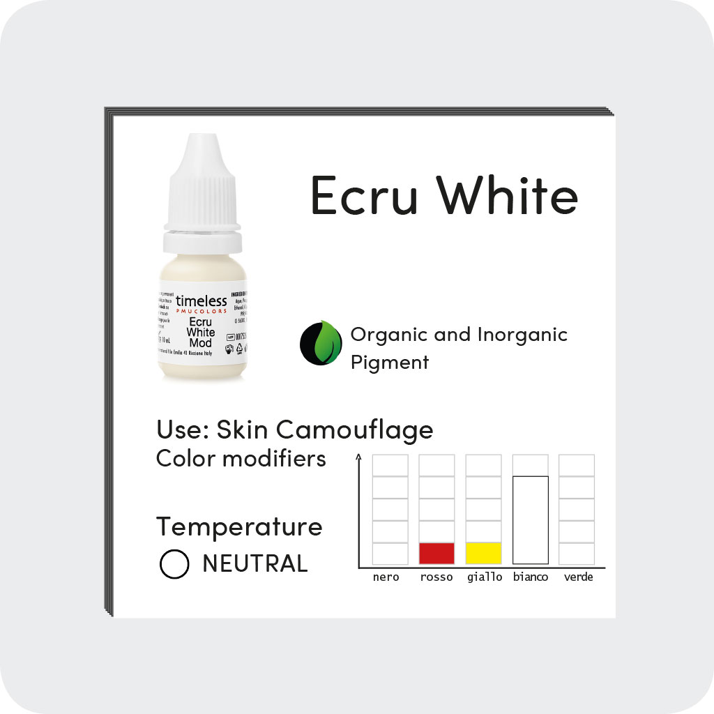 Timeless Colori PMU | ECRU WHITE MODIFIER 10ml