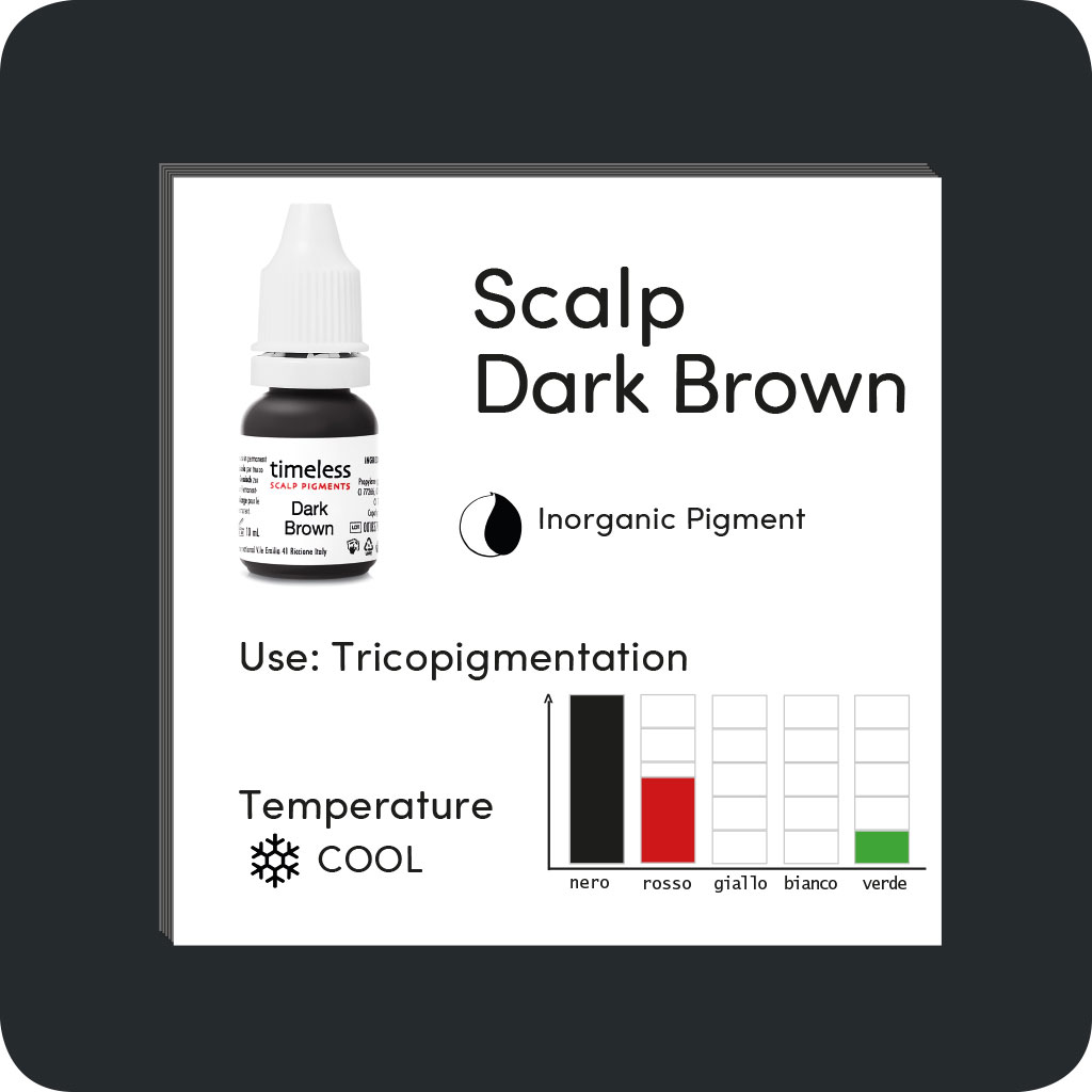 Timeless Colori Tricopigmentazione | Dark Brown 10ml