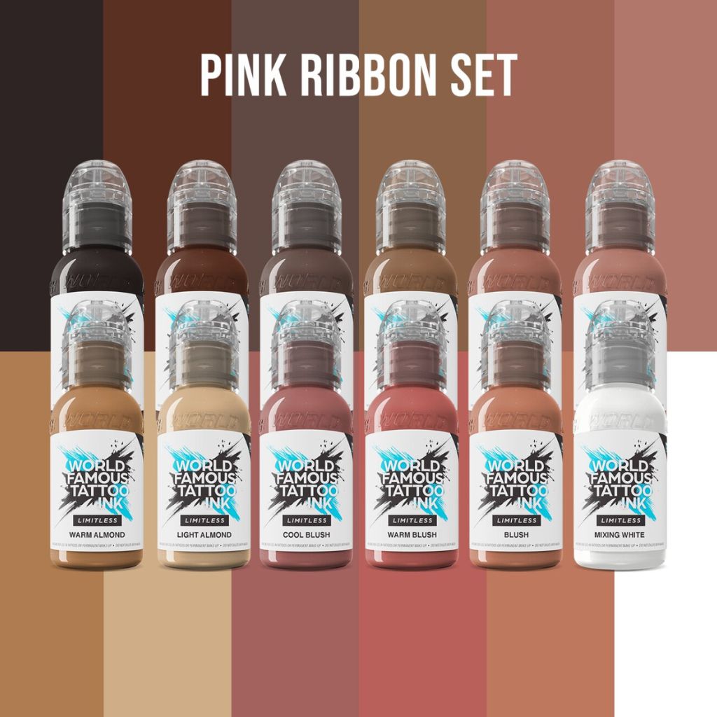 World Famous Pink Ribbon Set | 12x30 ml