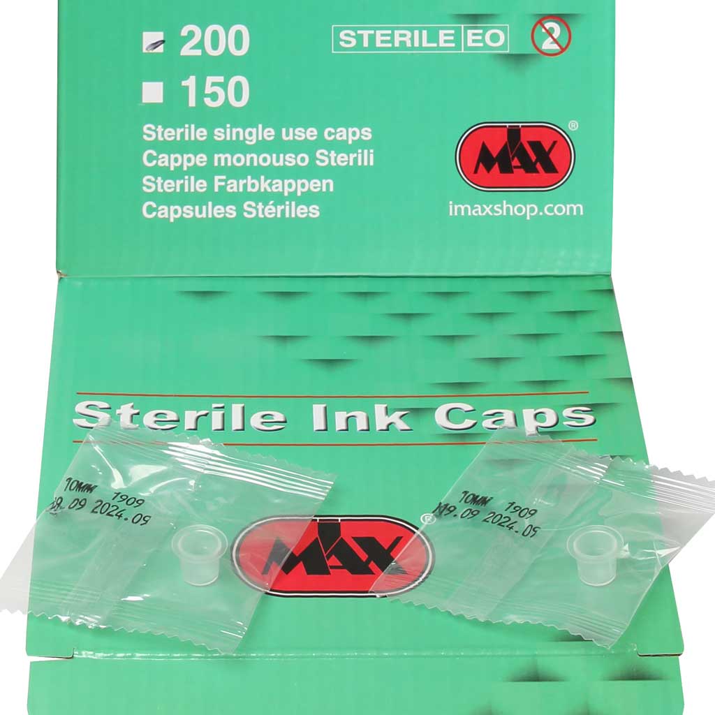 Capsules d'Encre de Tatouage Stériles