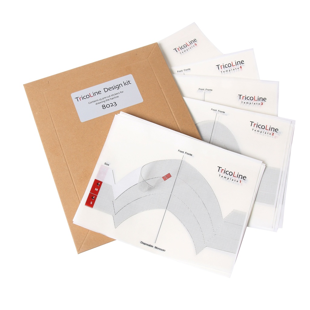 Tricoline Design Kit | Kit de conception de la ligne capillaire