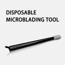 Microblading Stift 18U Abgewinkelt mit Brush