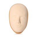 5D silicone face for PMU practice with base