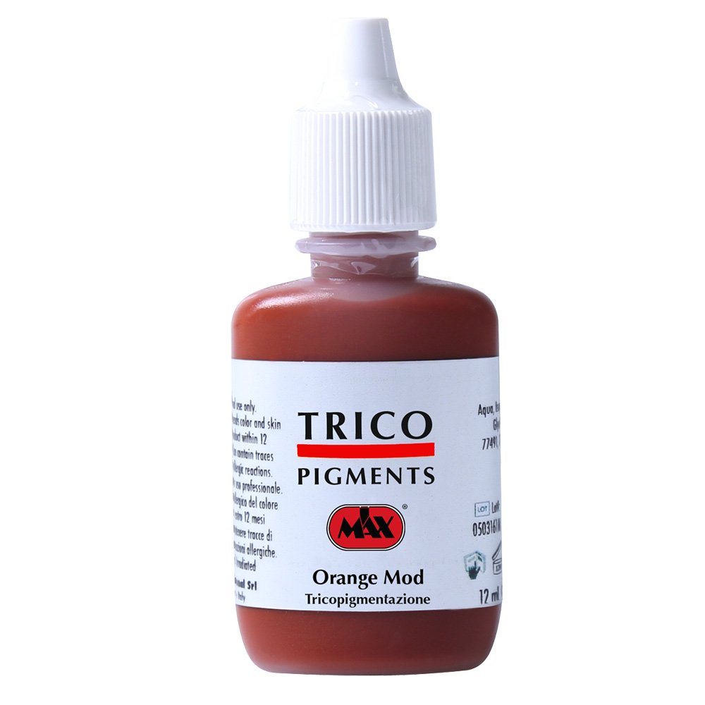 Trico Pigment Orange Mod 12ml (Corrector Neutralizes blue)  Drawing ink not for tattoo
