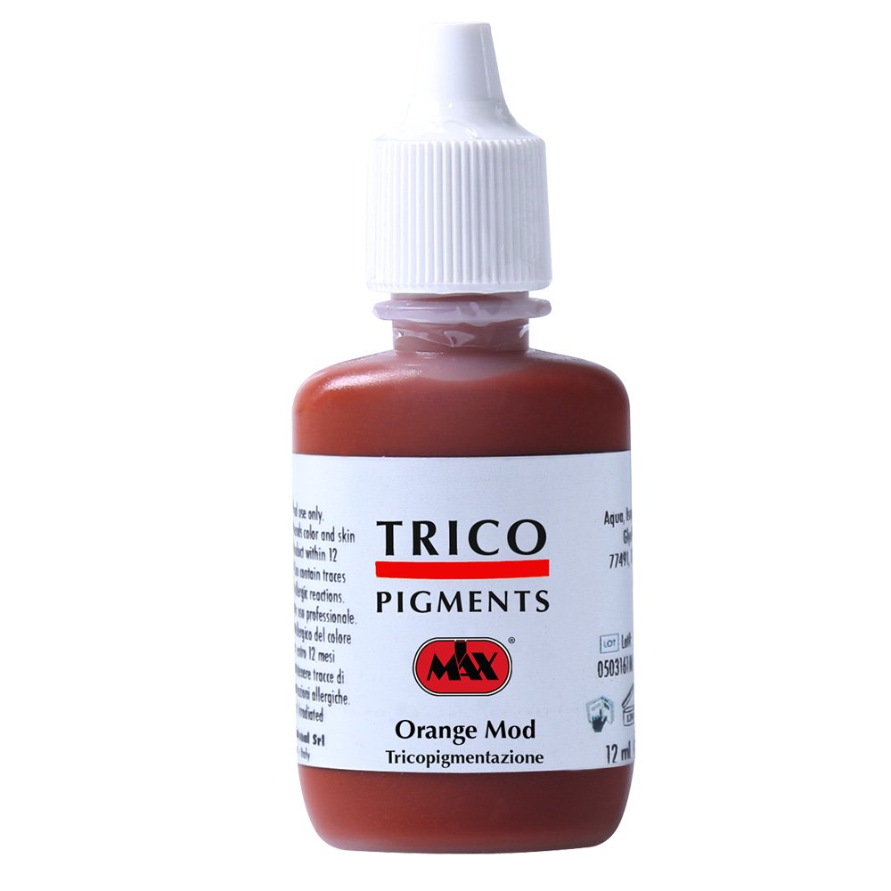 Trico Pigment Orange Mod 12ml (Correttore Neutralizza il Blu) Inchiostro da disegno non per tatuaggi