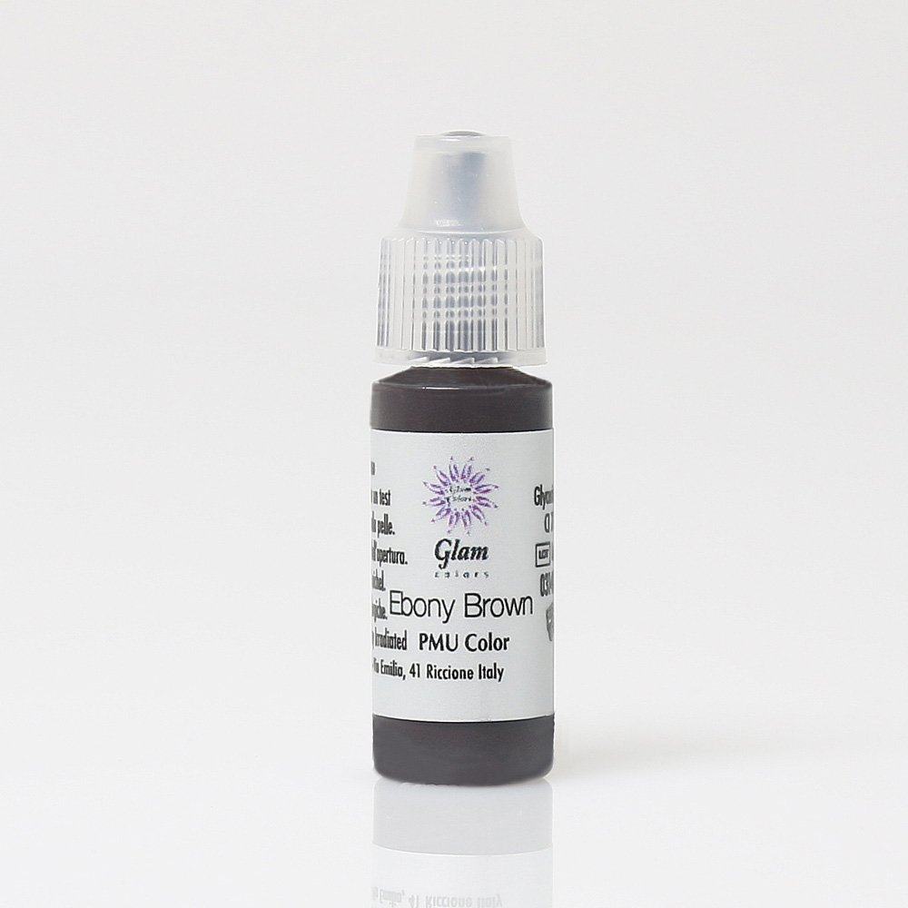 Glam Monodose Ebony Brown 1x2ml Drawing ink not for tattoo