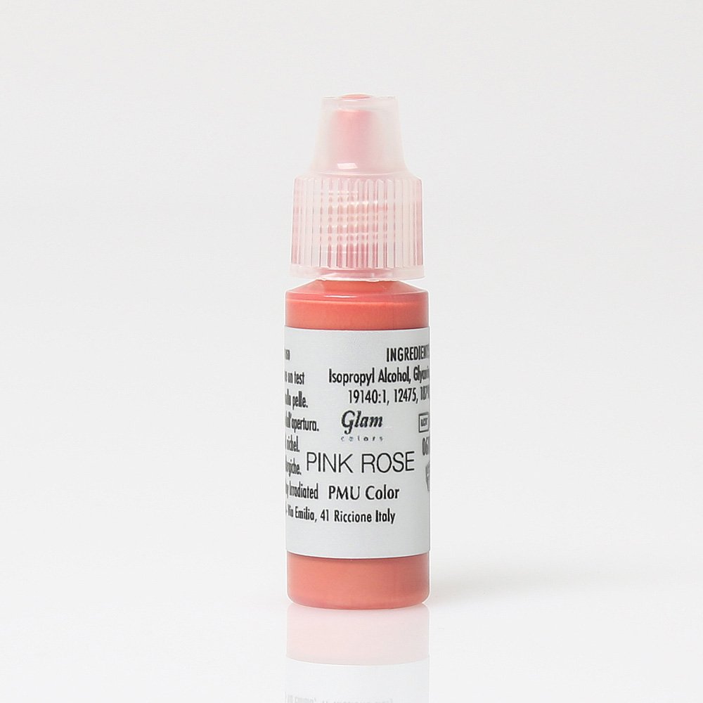 Glam Monodose Pink Rose 1x2ml Inchiostro da disegno non per tatuaggi