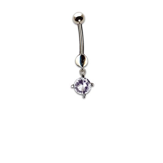 Zircone pendente 1.6x10mm Crystal