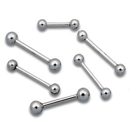 Barbell 2x19mm Boules 6mm