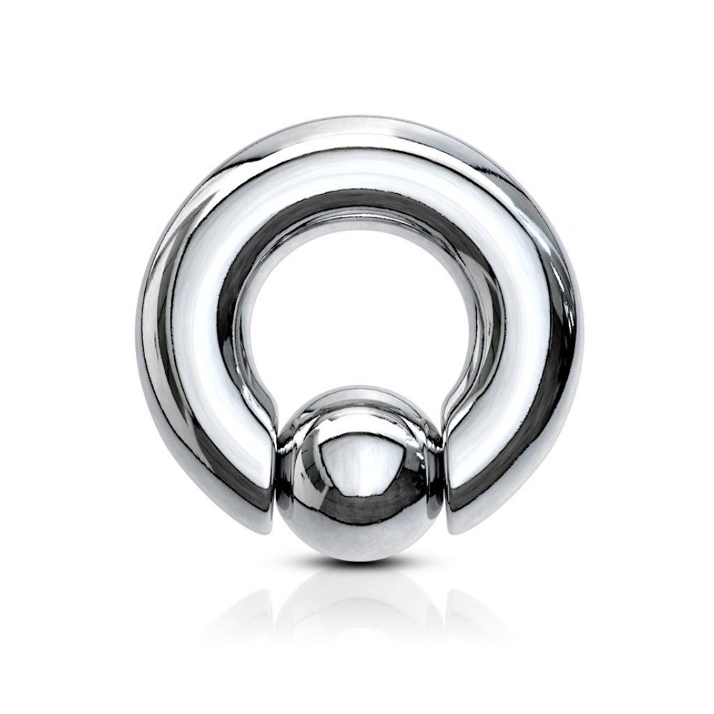Large Captive Bead Rings (Steel)