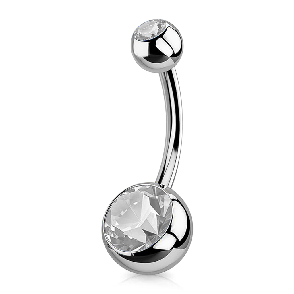 Double Jewelled Navel Banana (Titanium)