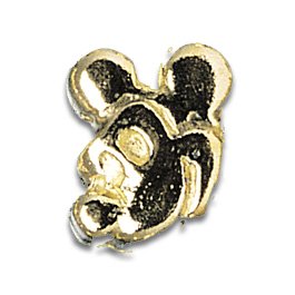 Joyería dental de oro 3-D Mickey Mouse