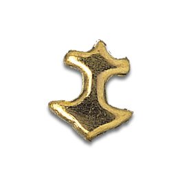 Zahnschmuck Gold Anchor