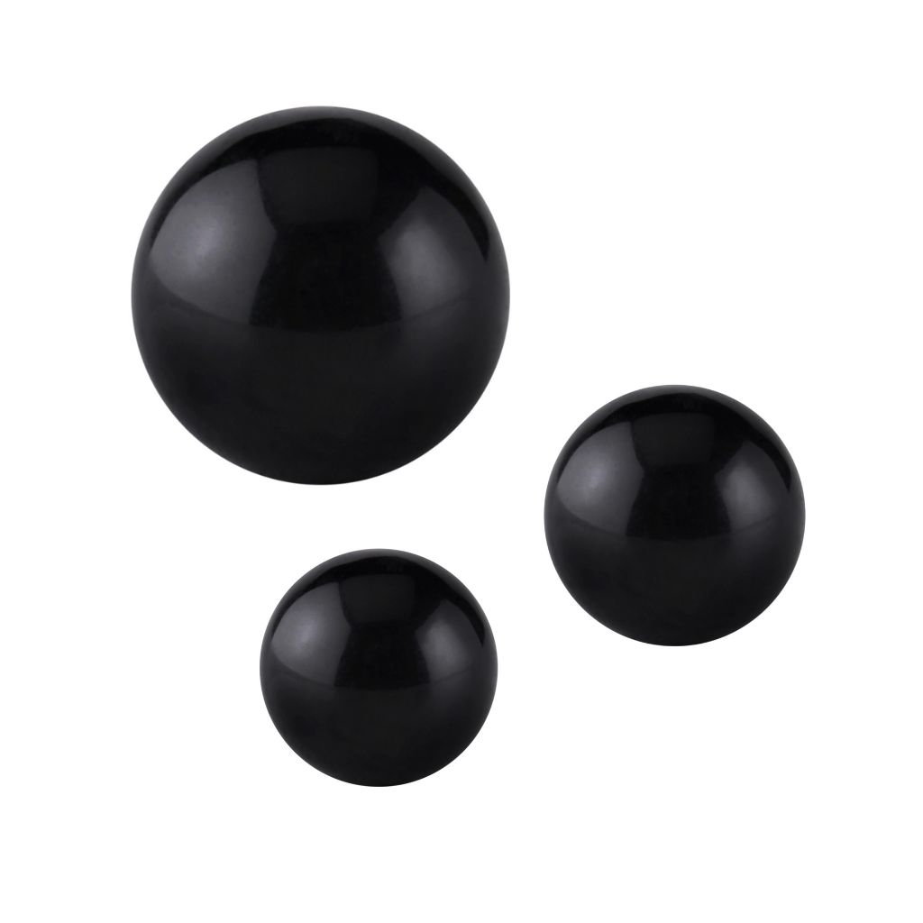 Boules noires Clip-in (Titane)