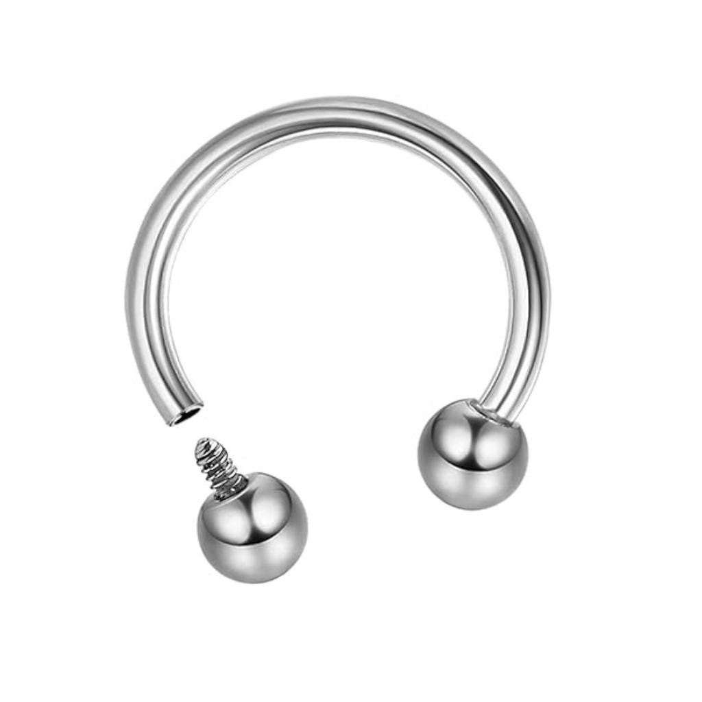 Internally Threaded Circular Barbells (Titanium)