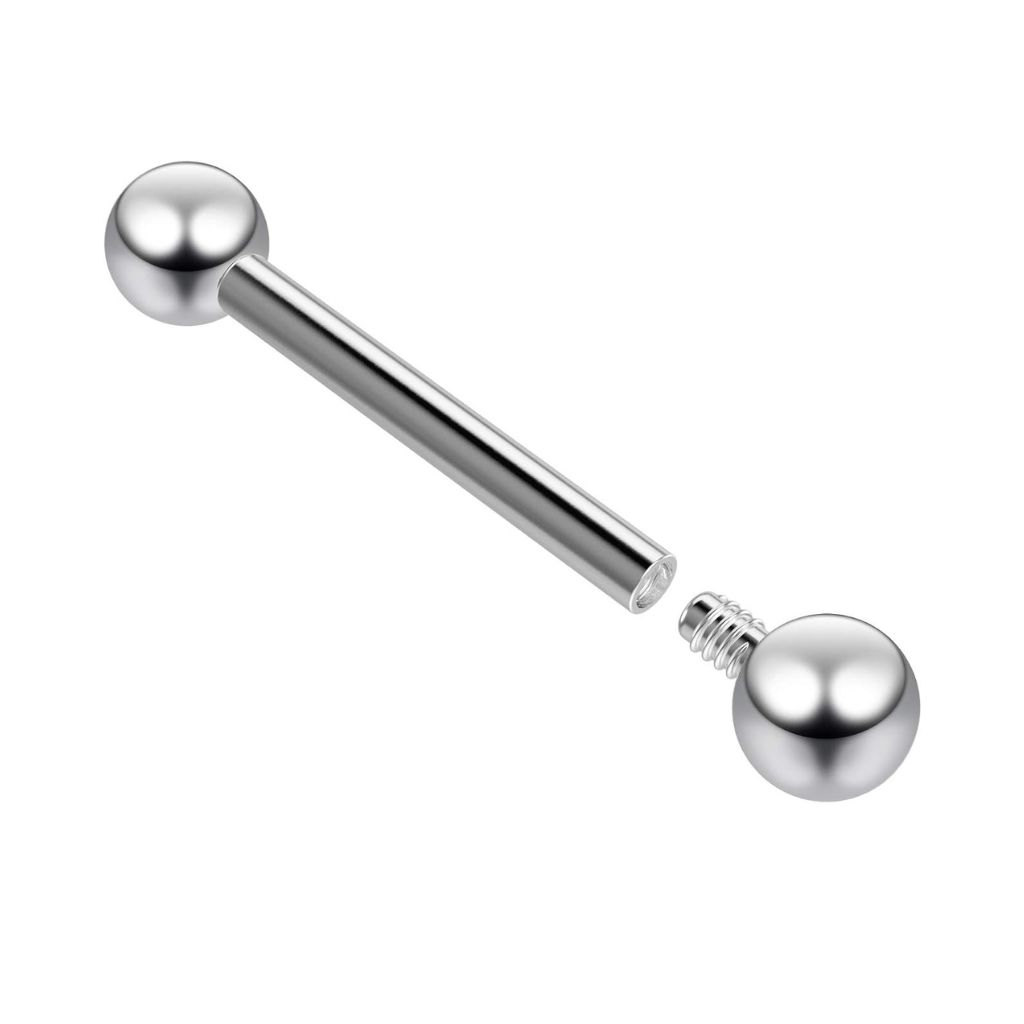 Internally Threaded Barbell Studs (Titanium)