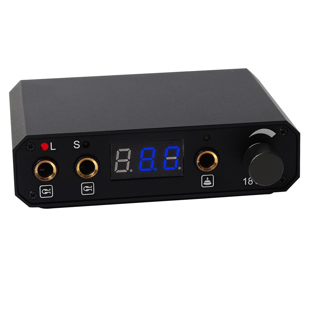 Tattoo Power Supply with Dual Output 18V 3A