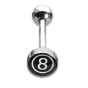 Tongue Studs 1.6x16mm 8-Ball