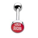 Tongue Studs 1.6x16mm Cock Sucka