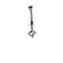 Pendant Zircon 1.6x10mm Crystal