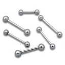 Barbell 2x19mm Boules 6mm