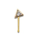 Nostril Triangle épaisseur 0.8mm droite