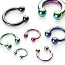 Circular Barbells Anodized (Titanium)