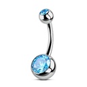 Double Jewelled Navel Banana (Titanium)