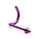 Nostril Cone 2.3mm Anodized (Titanium)