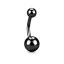 Navel Banana (Black Titanium)