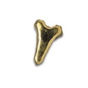 Zahnschmuck Gold Golf Tee