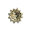 Zahnschmuck Gold 3-D Sun