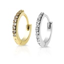 Hoop Pave Earrings