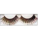 Gold & Blue Strip Lashes