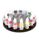 Display tournant/Plexiglas 15x15ml (Couleurs non compris).