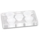 Plexiglas Cap Holder 5x15mm